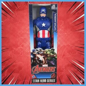 Marvel Avengers Titan Hero Series Captain America 12-Inch Action Figure 2015 NEW